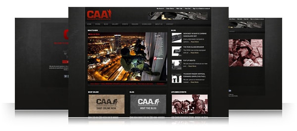 Command Arms Website and Ecommerce Store Command Arms Website and Ecommerce Store