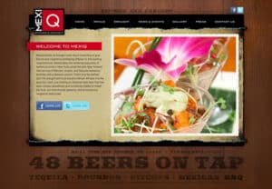 MexiQ Restaurant Website