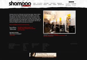 Shampoo Salon Website